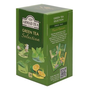 AHMAD TEA Зелен чай селекция 20 бр.